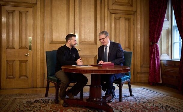 Зеленський розповів про розмову зі Стармером