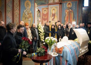 Зеленський попрощався з патріархом Філаретом